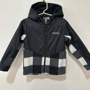 Columbia Toddler Steens Mt II Overlay Hooded Fleece Jacket 4T
